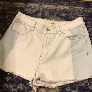 denim pacsun shorts